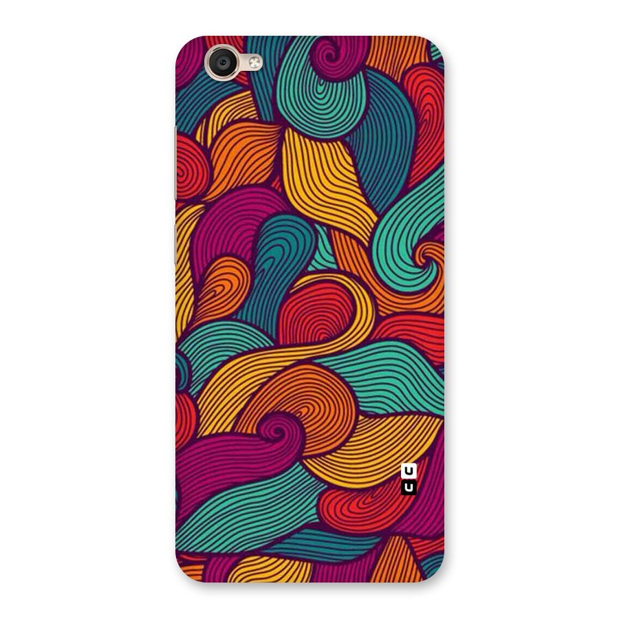 Whimsical Colors Back Case for Vivo Y55L