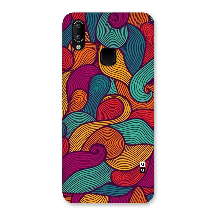 Whimsical Colors Back Case for Vivo Y93