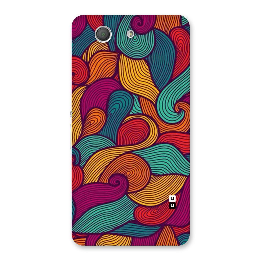 Whimsical Colors Back Case for Xperia Z3 Compact