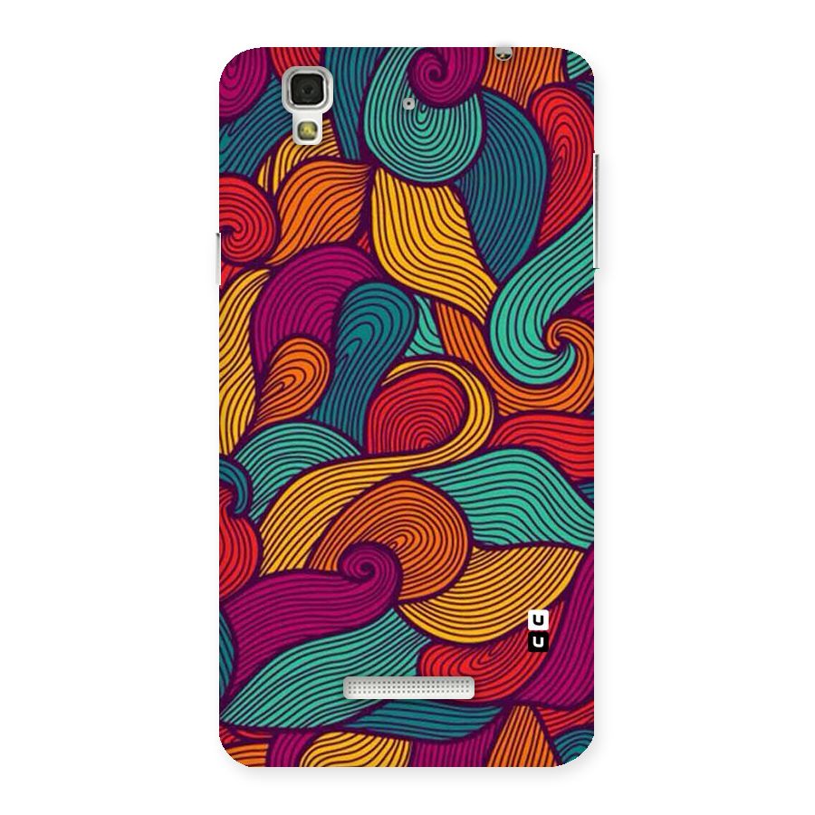 Whimsical Colors Back Case for YU Yureka Plus