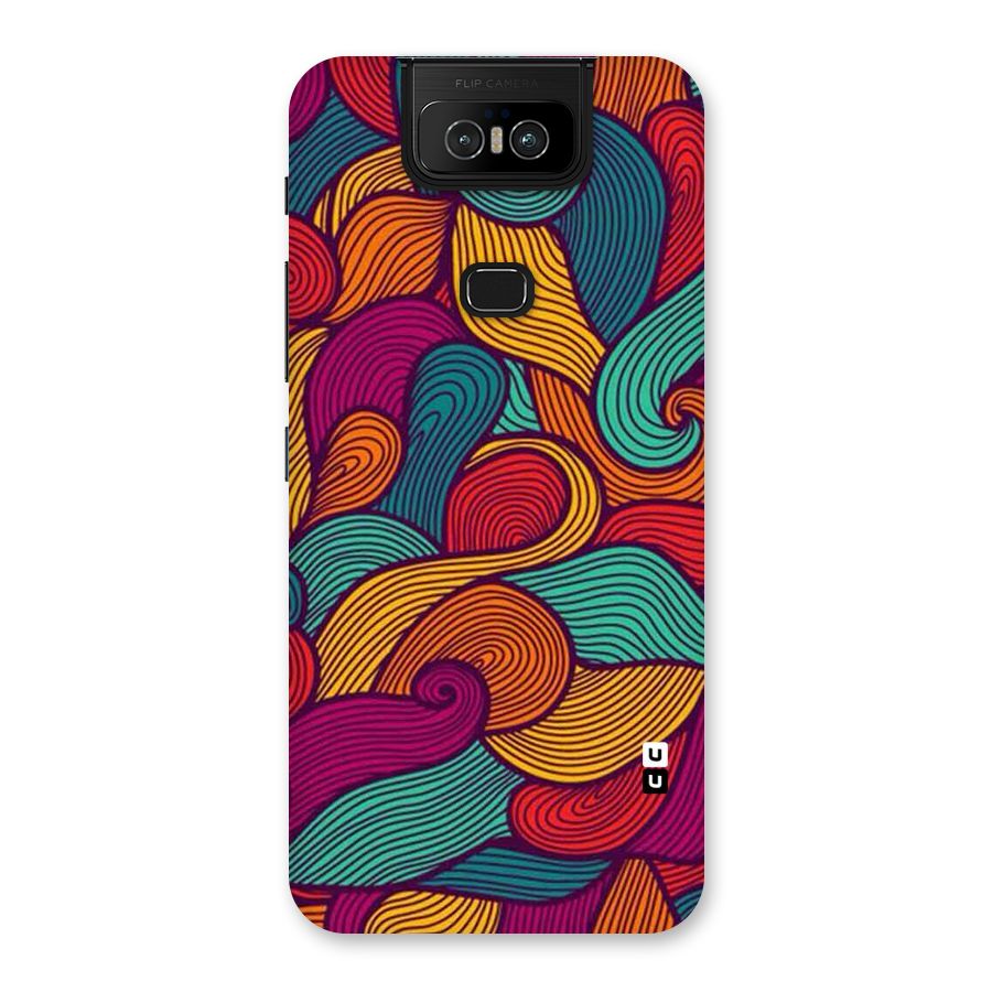 Whimsical Colors Back Case for Zenfone 6z