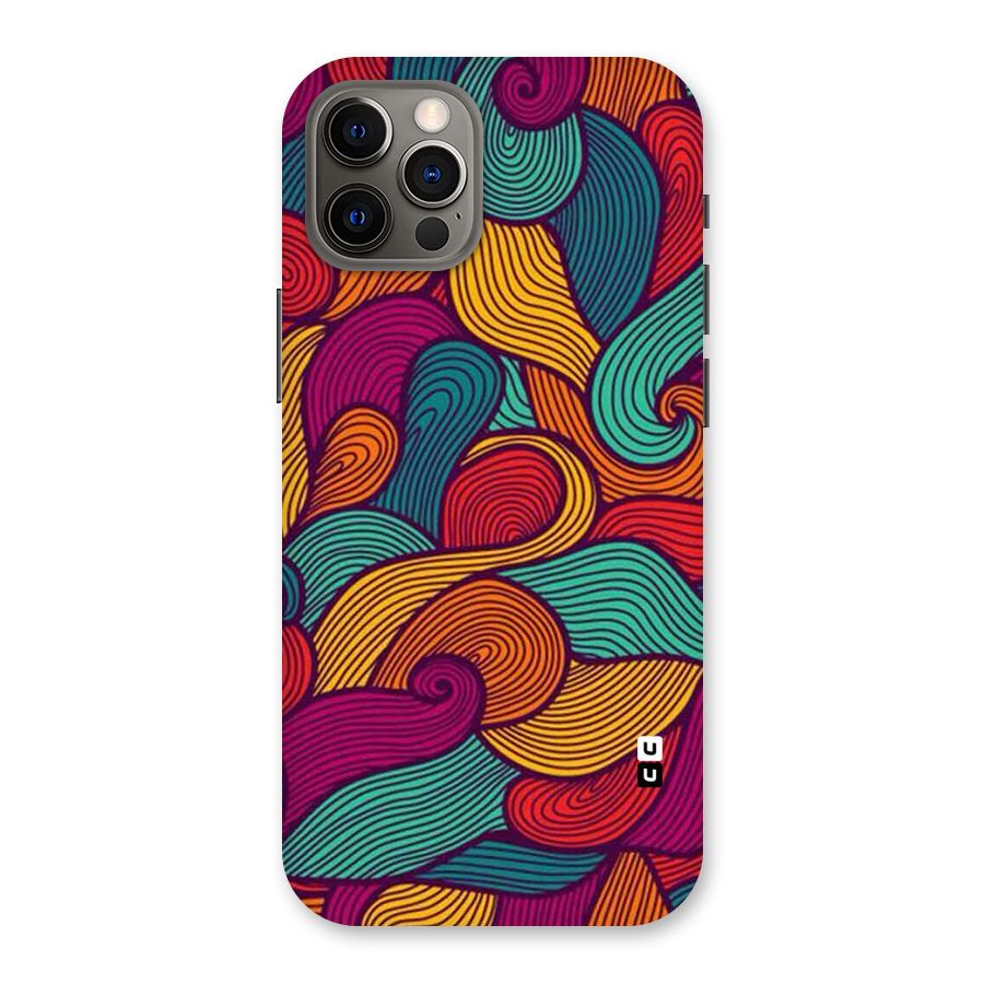 Whimsical Colors Back Case for iPhone 12 Pro