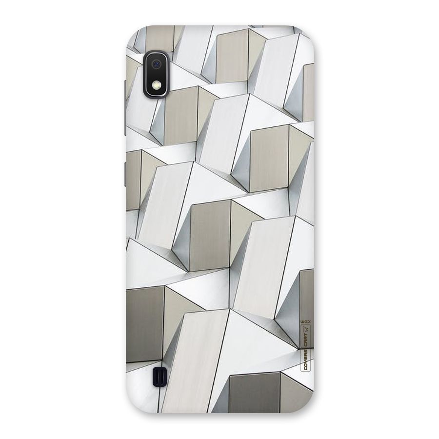White Abstract Art Back Case for Galaxy A10