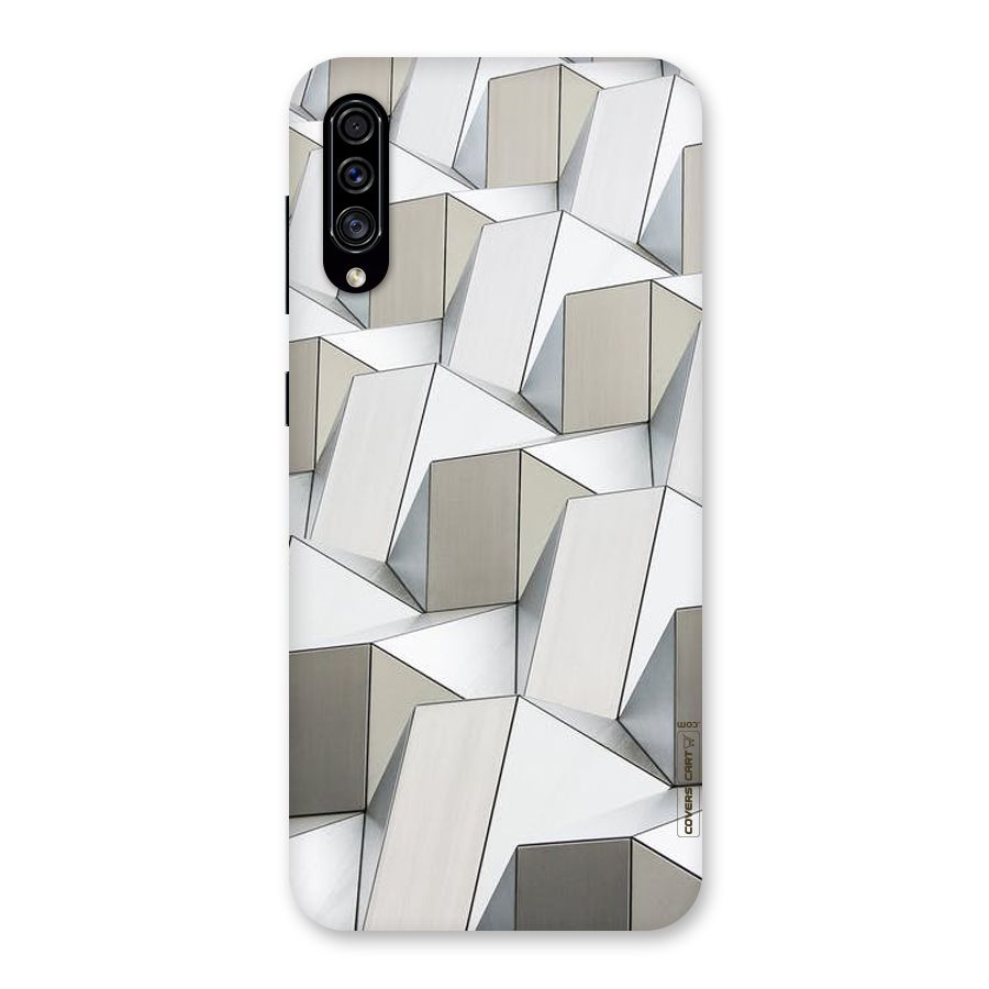 White Abstract Art Back Case for Galaxy A30s
