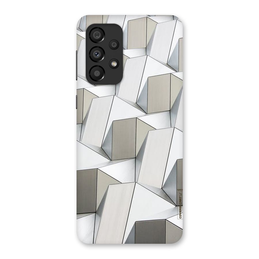 White Abstract Art Back Case for Galaxy A33 5G