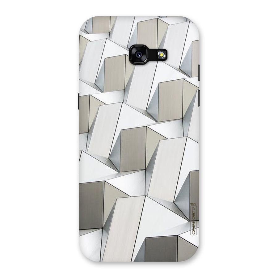 White Abstract Art Back Case for Galaxy A5 2017