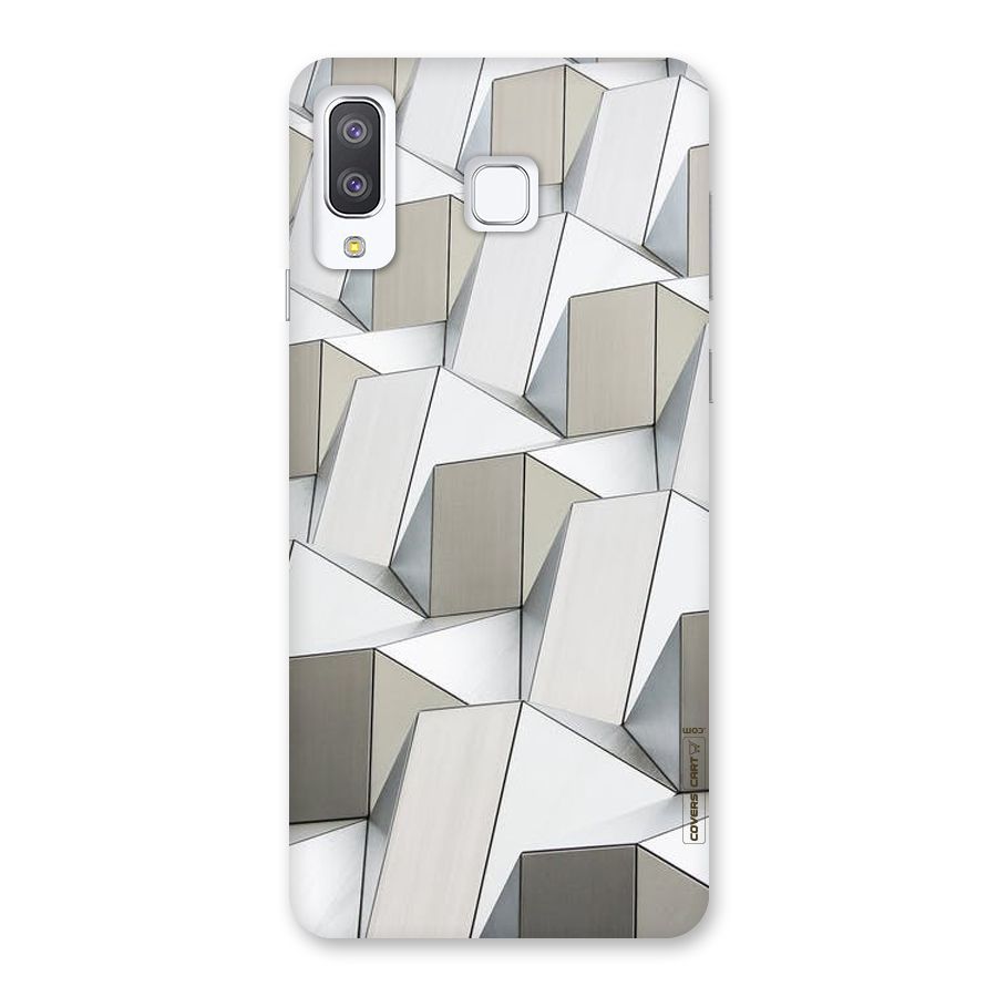 White Abstract Art Back Case for Galaxy A8 Star