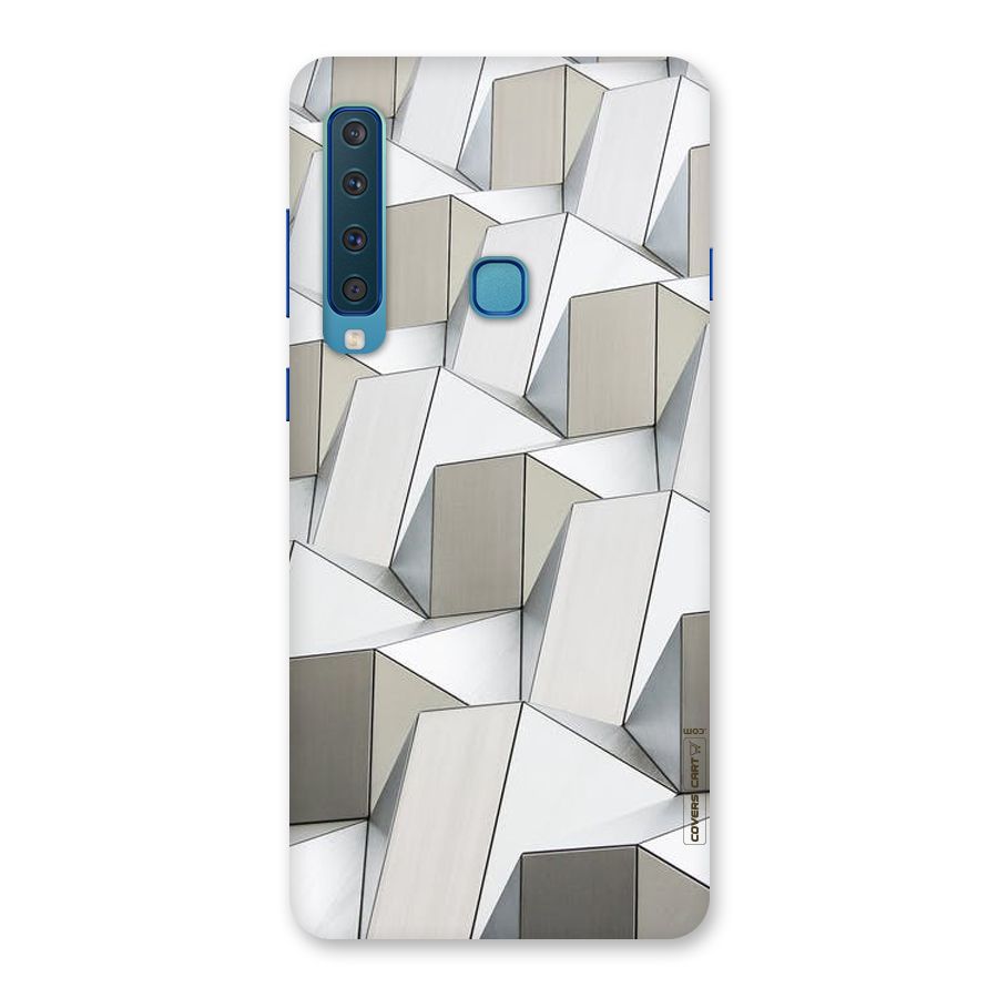White Abstract Art Back Case for Galaxy A9 (2018)