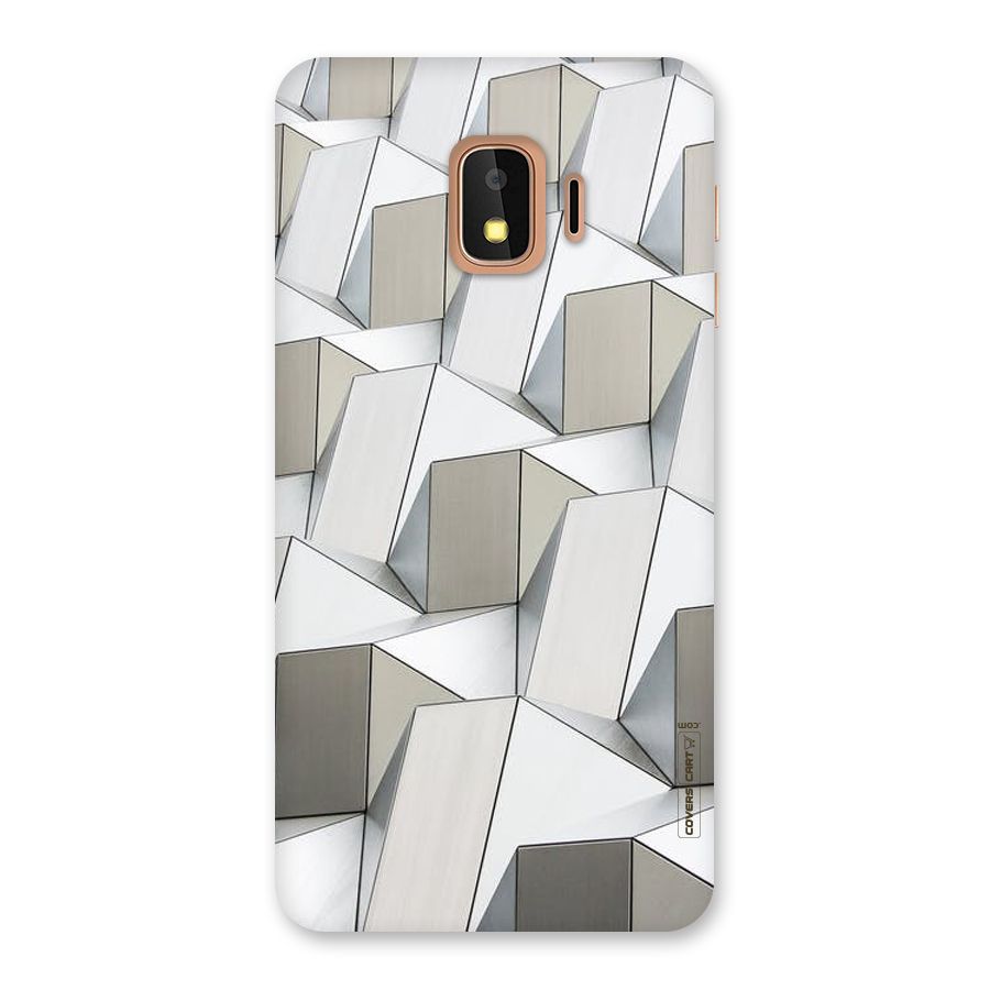 White Abstract Art Back Case for Galaxy J2 Core