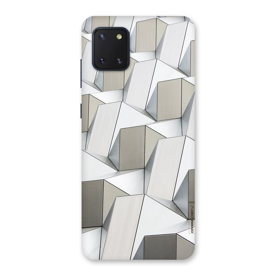 White Abstract Art Back Case for Galaxy Note 10 Lite