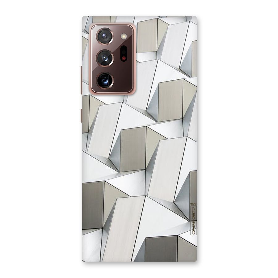 White Abstract Art Back Case for Galaxy Note 20 Ultra