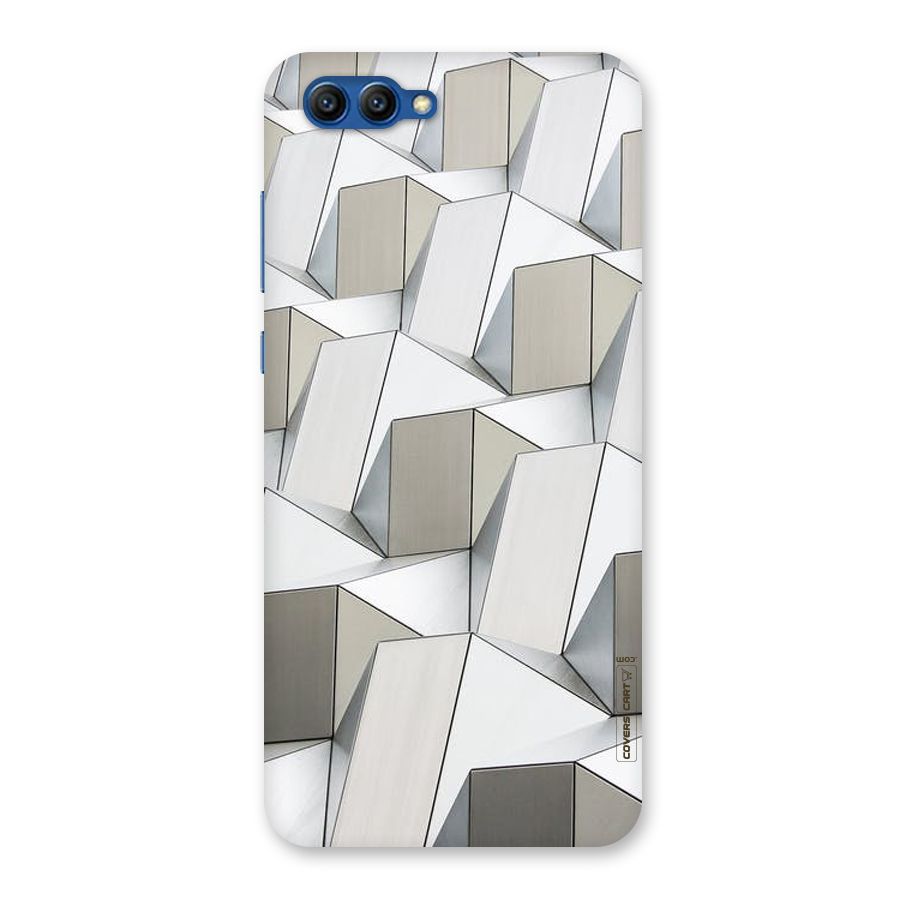 White Abstract Art Back Case for Honor View 10
