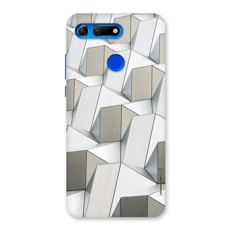 White Abstract Art Back Case for Honor View 20