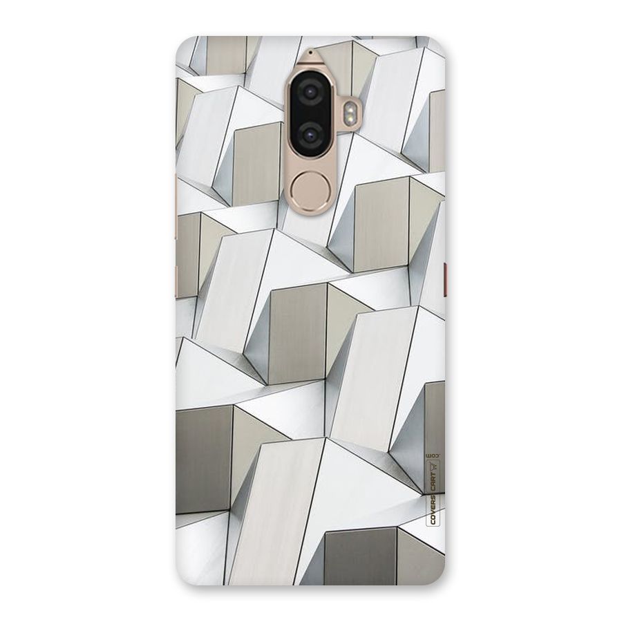 White Abstract Art Back Case for Lenovo K8 Note