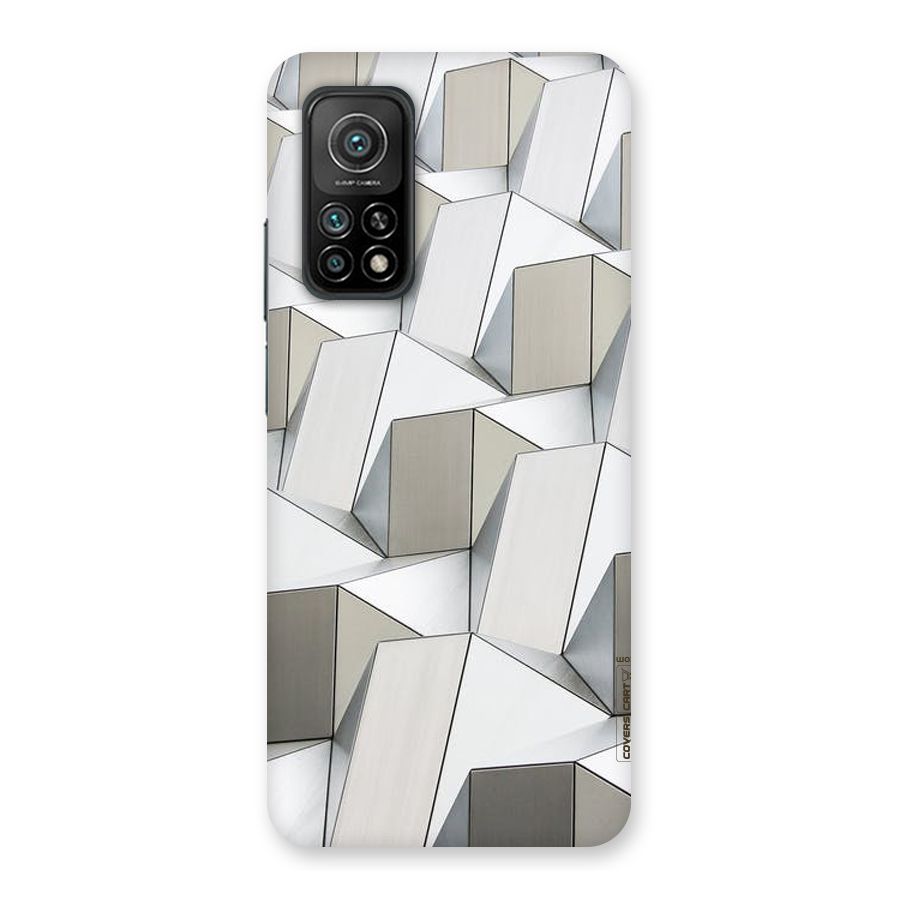 White Abstract Art Back Case for Mi 10T Pro 5G