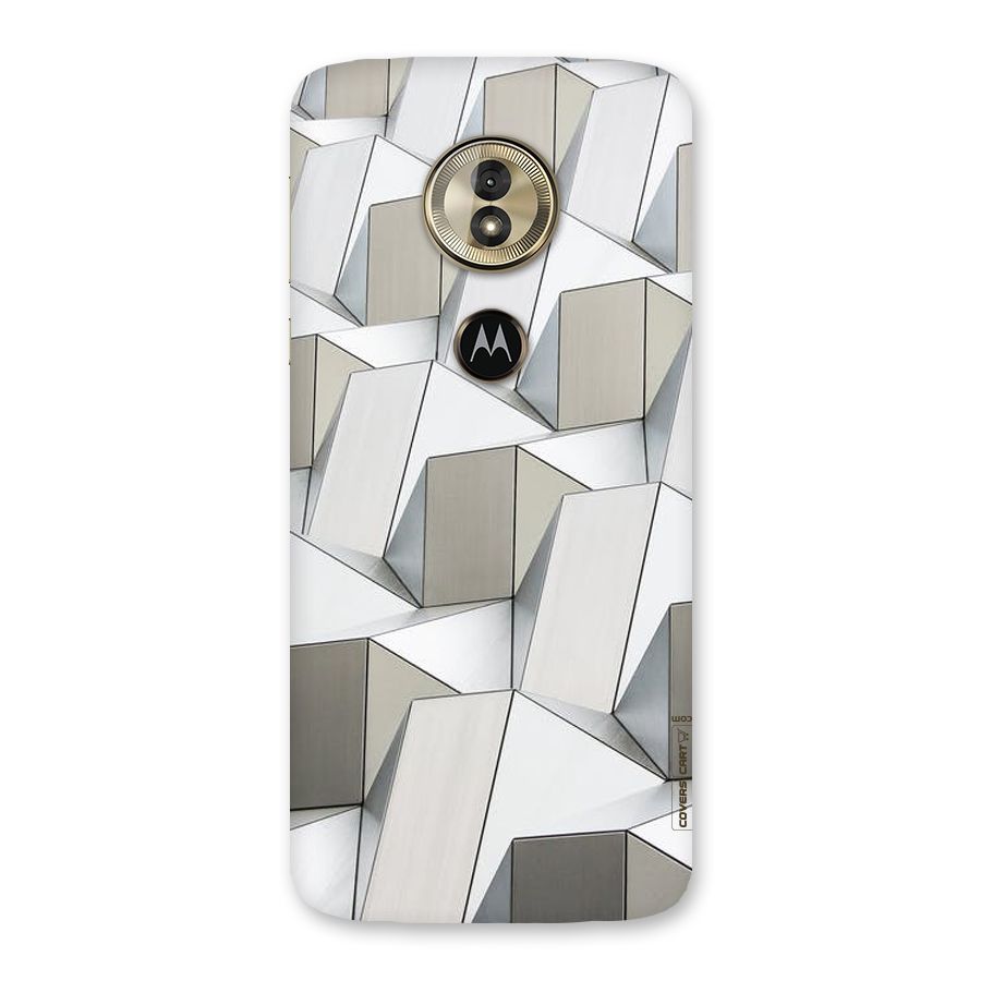 White Abstract Art Back Case for Moto G6 Play