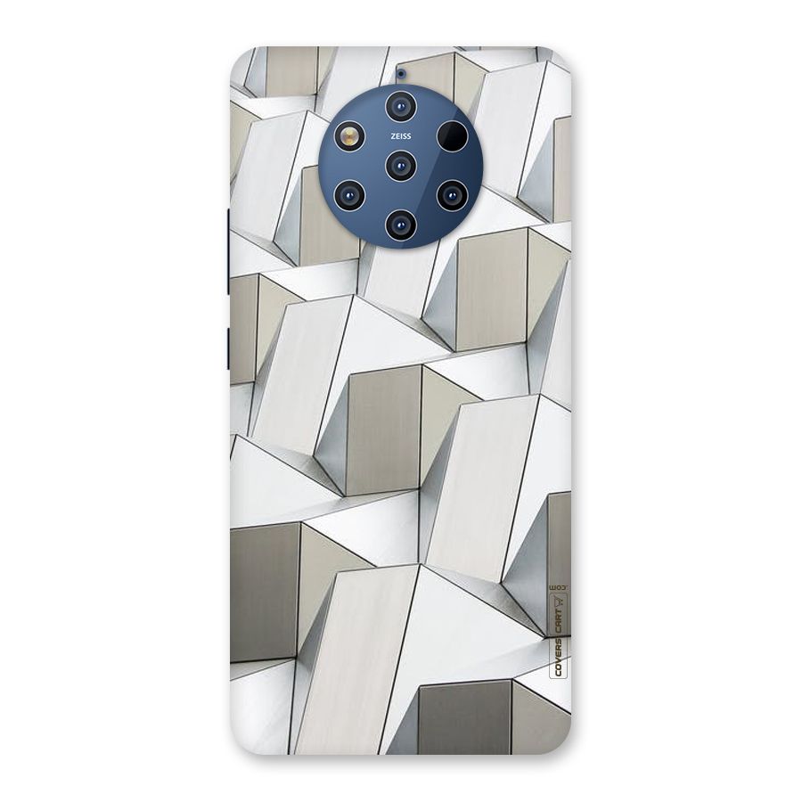 White Abstract Art Back Case for Nokia 9 PureView