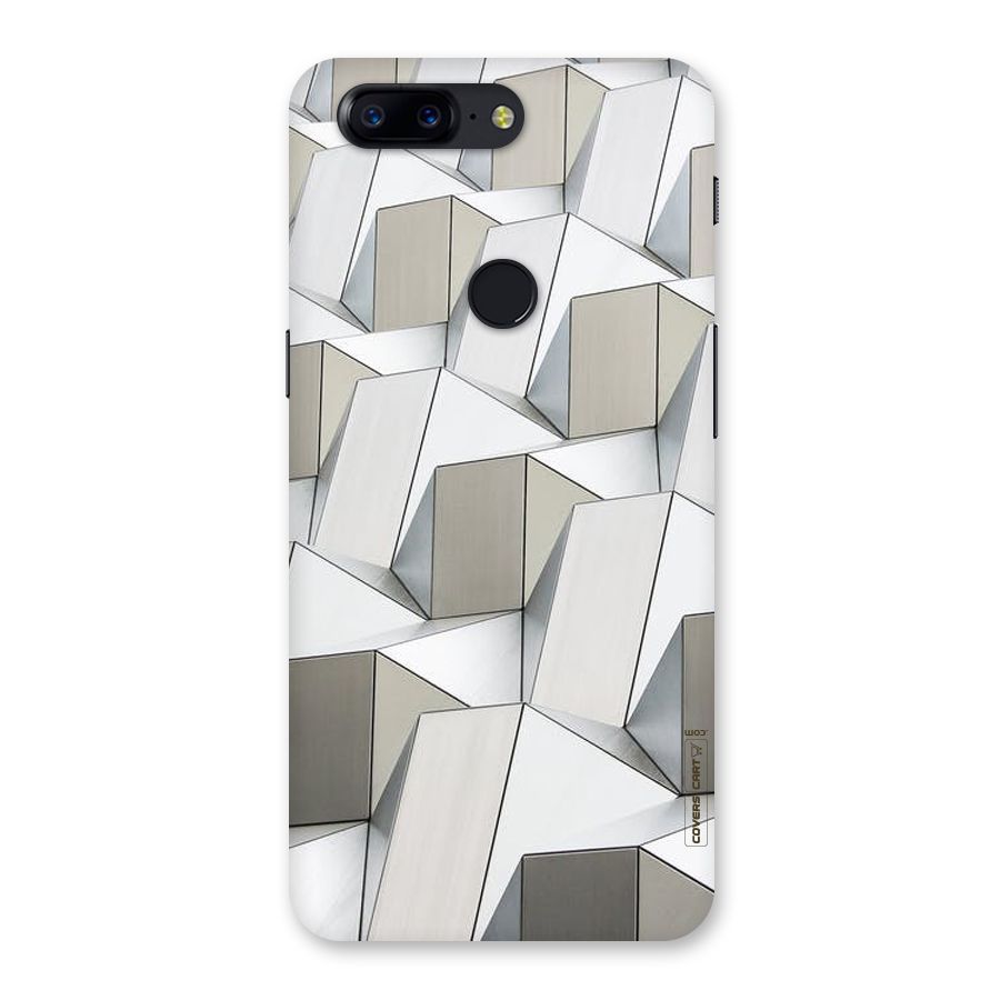 White Abstract Art Back Case for OnePlus 5T