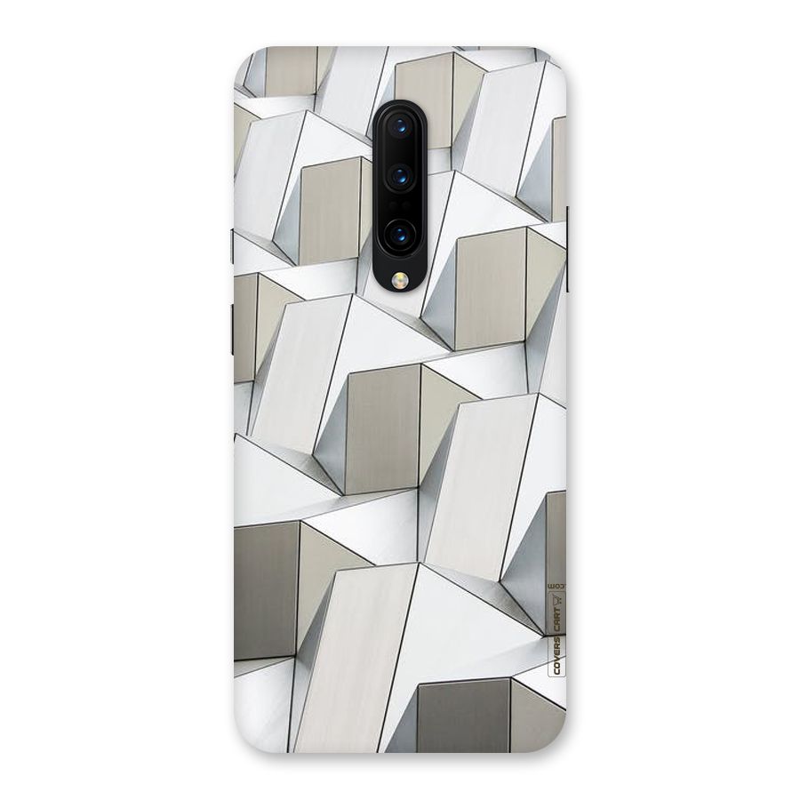 White Abstract Art Back Case for OnePlus 7 Pro