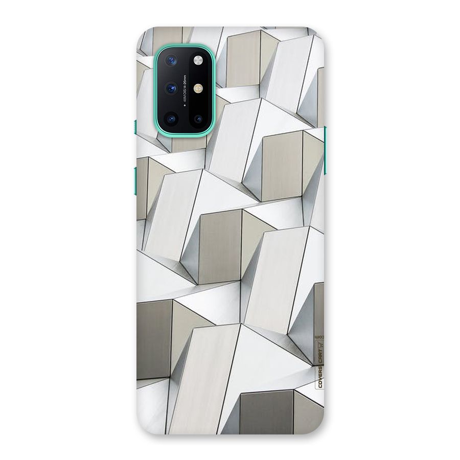 White Abstract Art Back Case for OnePlus 8T
