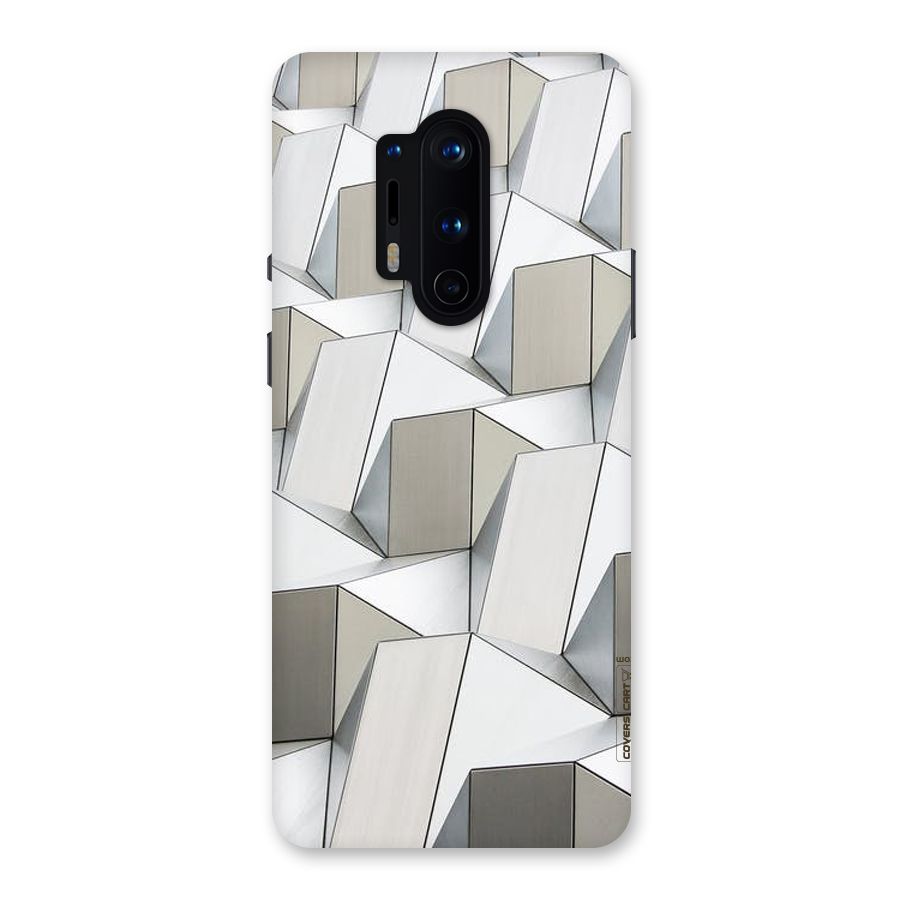 White Abstract Art Back Case for OnePlus 8 Pro