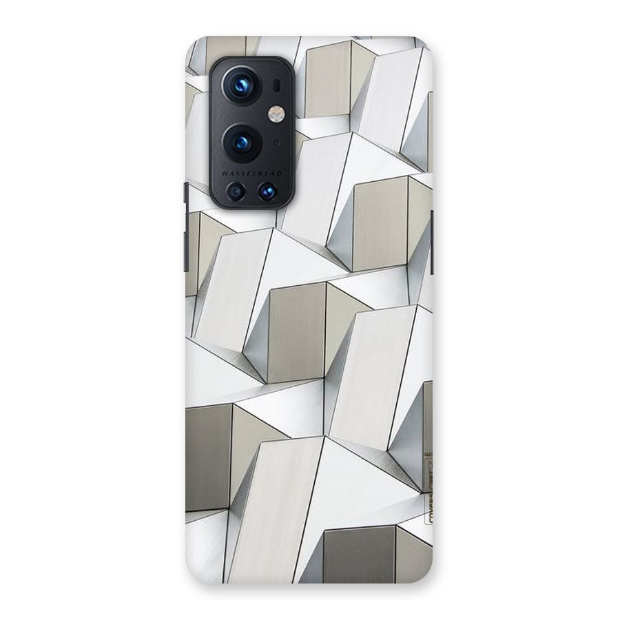 White Abstract Art Back Case for OnePlus 9 Pro