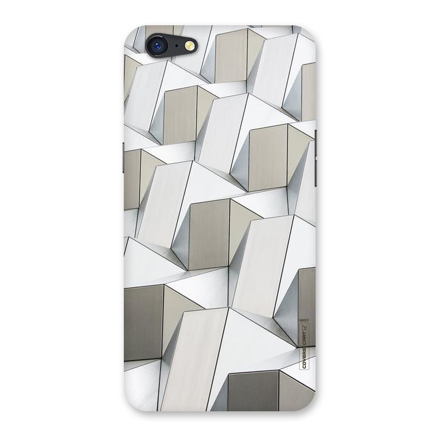White Abstract Art Back Case for Oppo A71