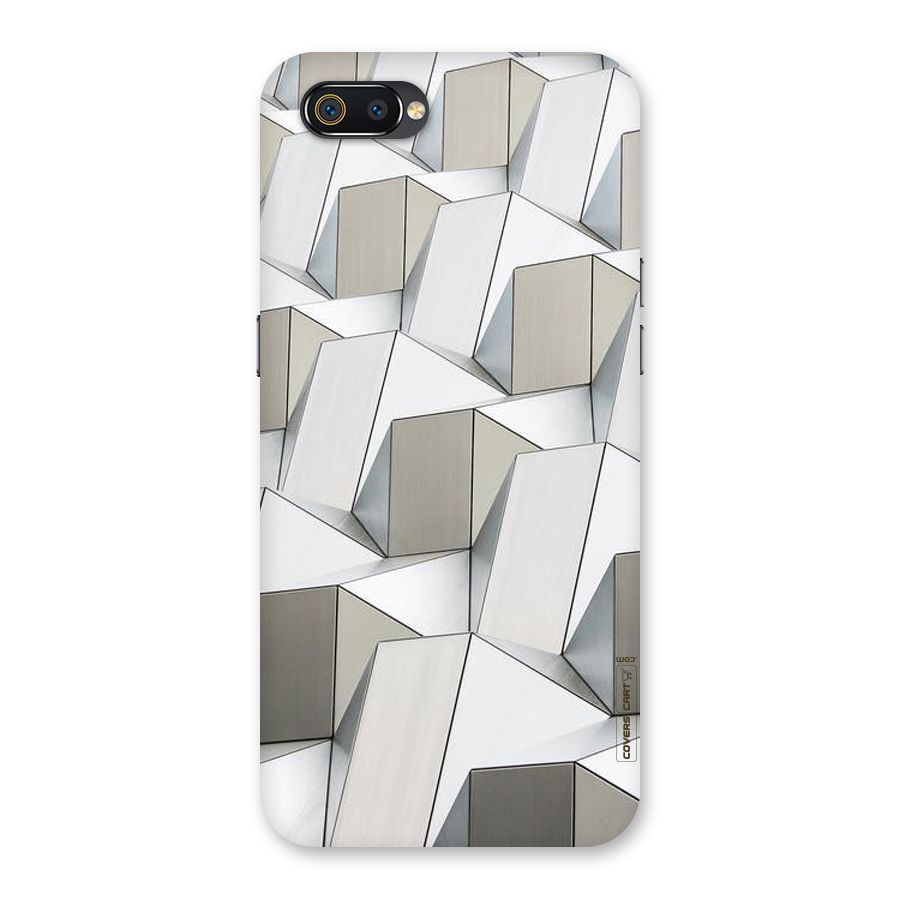 White Abstract Art Back Case for Realme C2