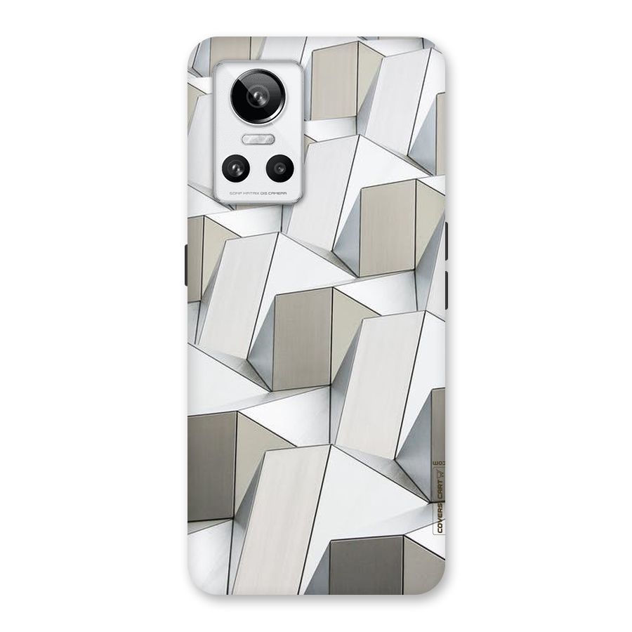 White Abstract Art Back Case for Realme GT Neo 3