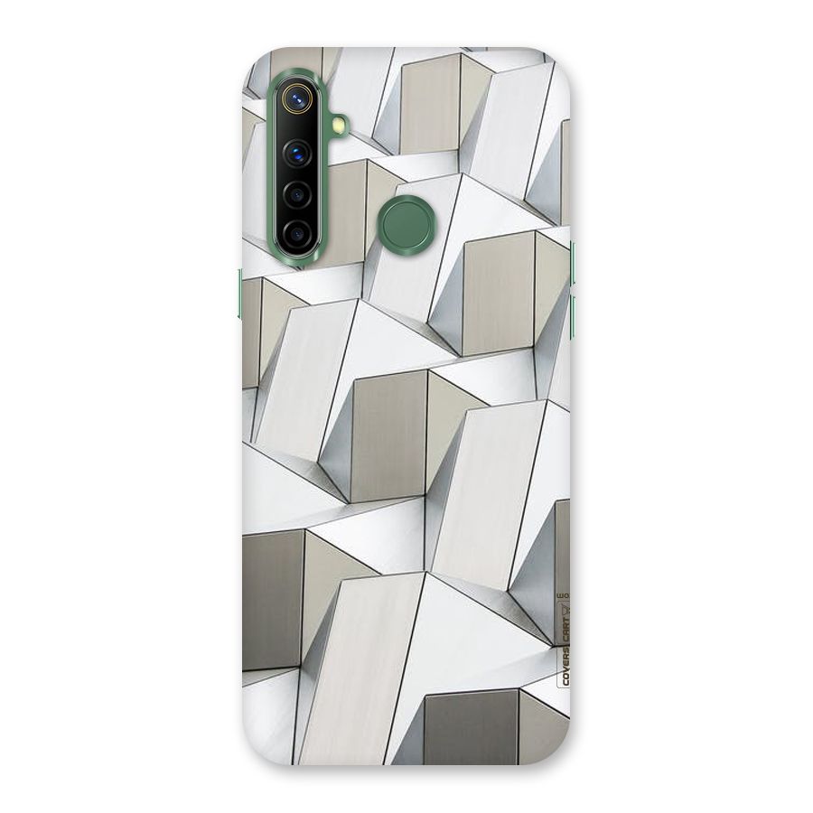 White Abstract Art Back Case for Realme Narzo 10