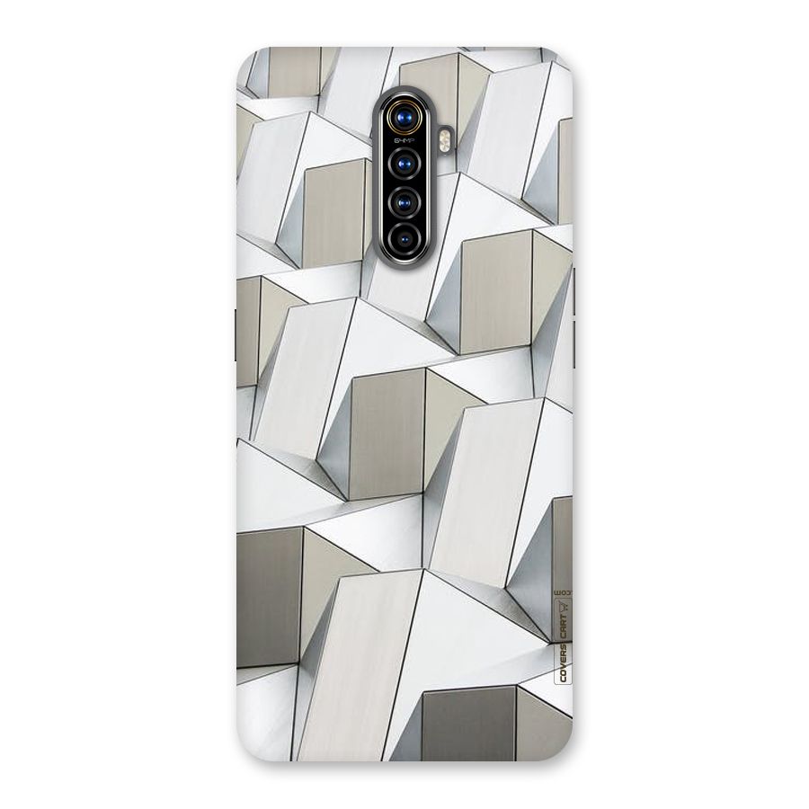 White Abstract Art Back Case for Realme X2 Pro