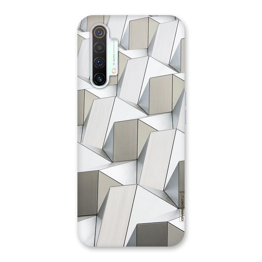 White Abstract Art Back Case for Realme X3