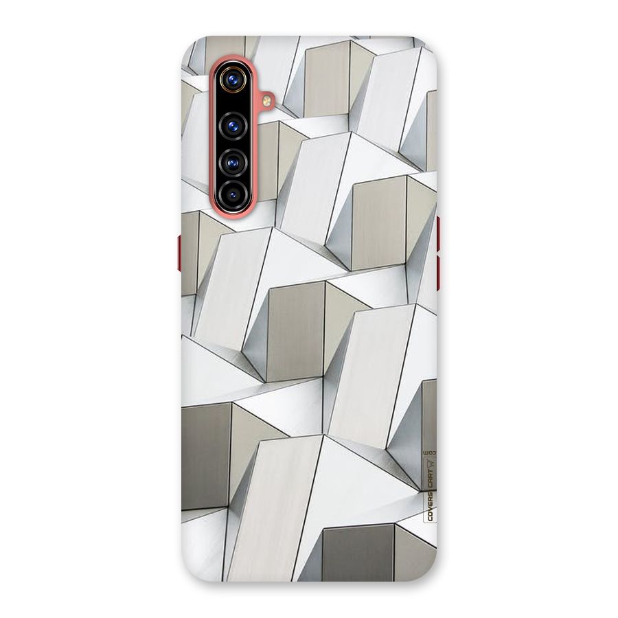 White Abstract Art Back Case for Realme X50 Pro