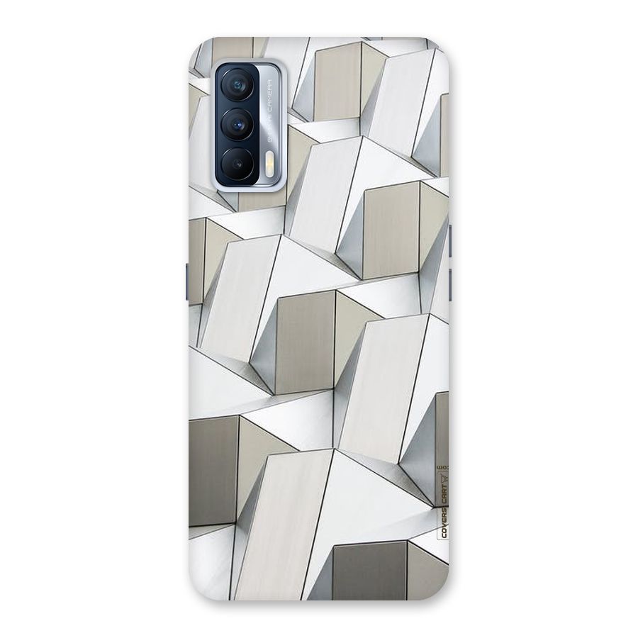 White Abstract Art Back Case for Realme X7