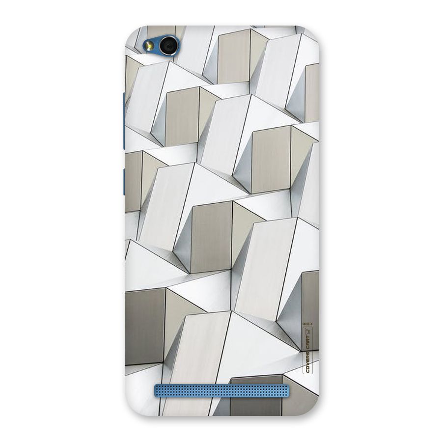 White Abstract Art Back Case for Redmi 5A