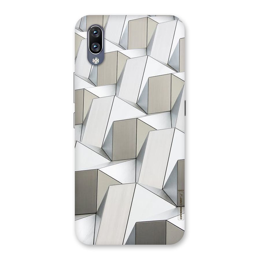 White Abstract Art Back Case for Vivo NEX