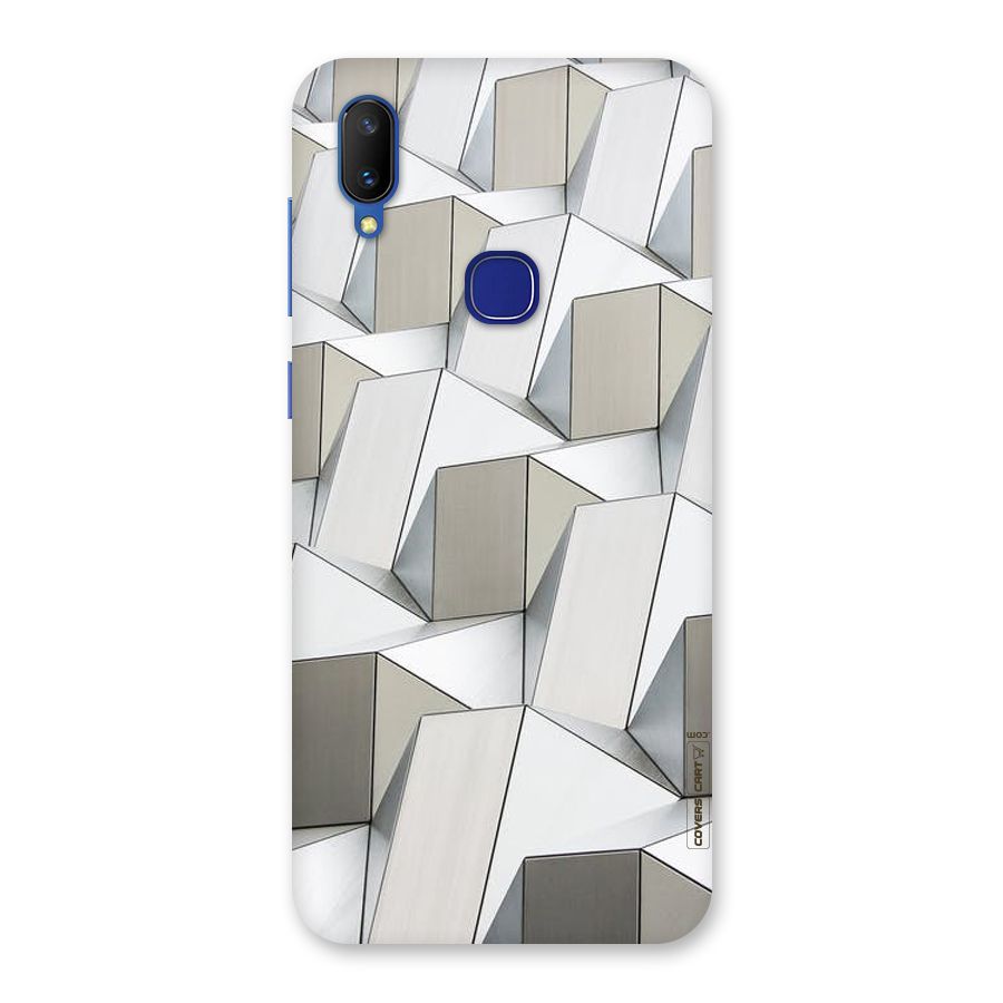 White Abstract Art Back Case for Vivo V11