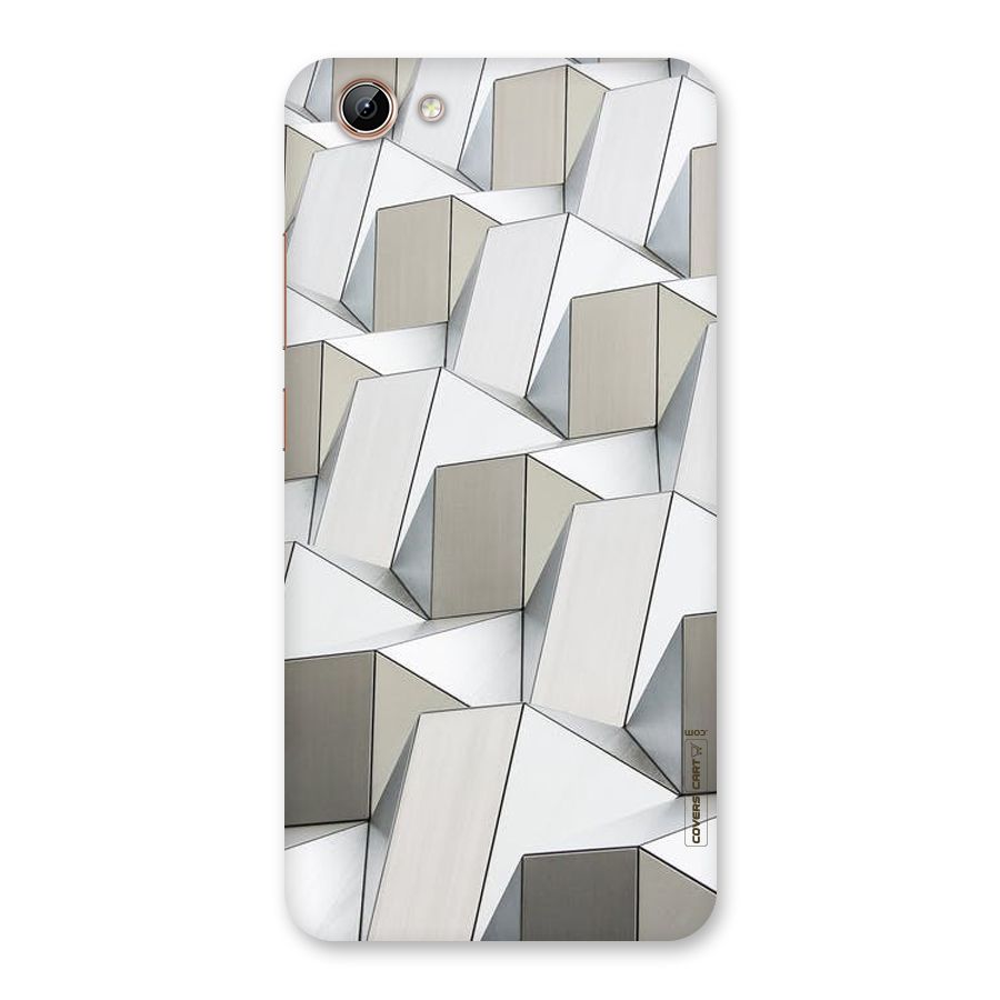 White Abstract Art Back Case for Vivo Y71