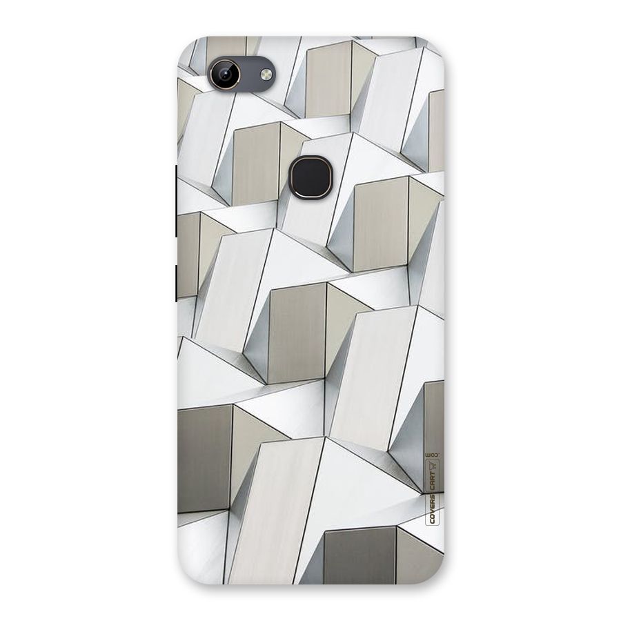 White Abstract Art Back Case for Vivo Y81