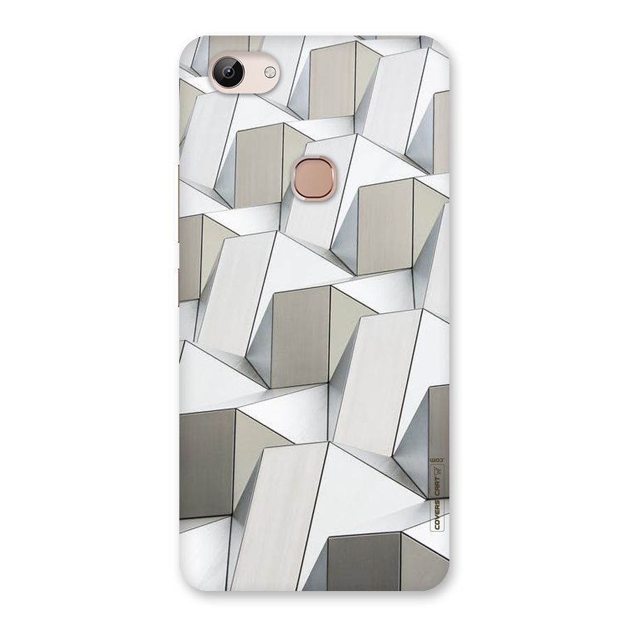 White Abstract Art Back Case for Vivo Y83