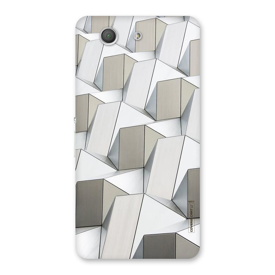 White Abstract Art Back Case for Xperia Z3 Compact