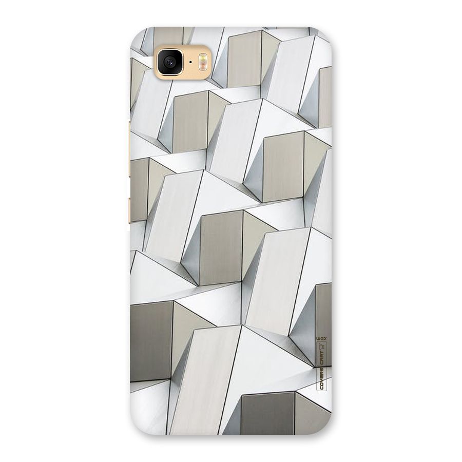 White Abstract Art Back Case for Zenfone 3s Max
