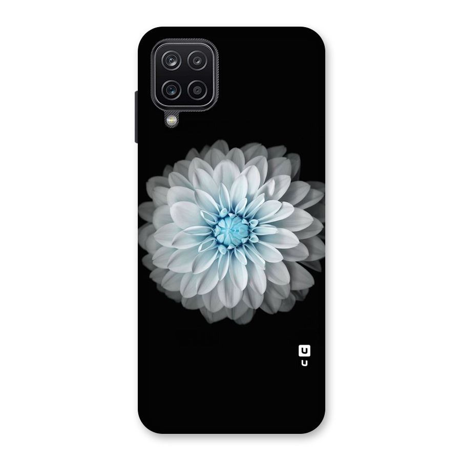 White Bloom Back Case for Galaxy A12