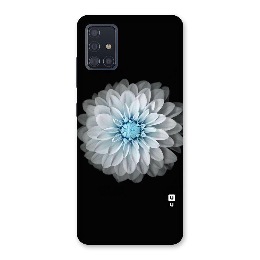 White Bloom Back Case for Galaxy A51