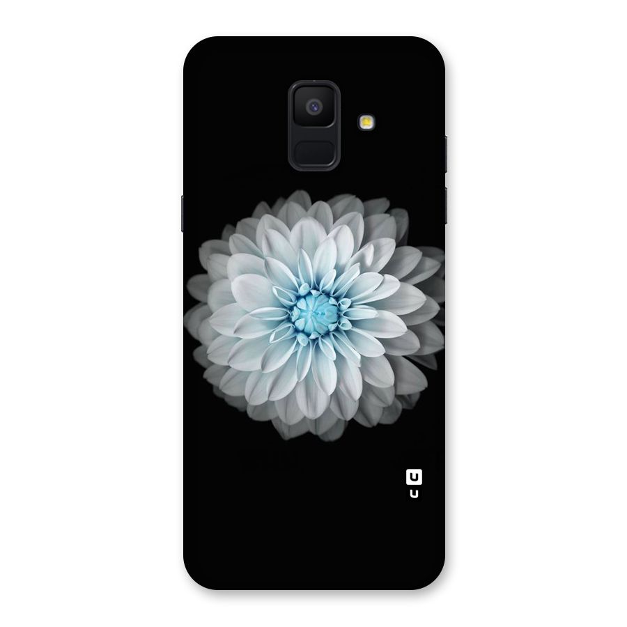 White Bloom Back Case for Galaxy A6 (2018)
