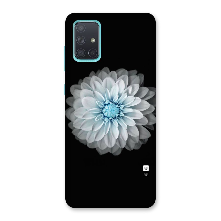 White Bloom Back Case for Galaxy A71