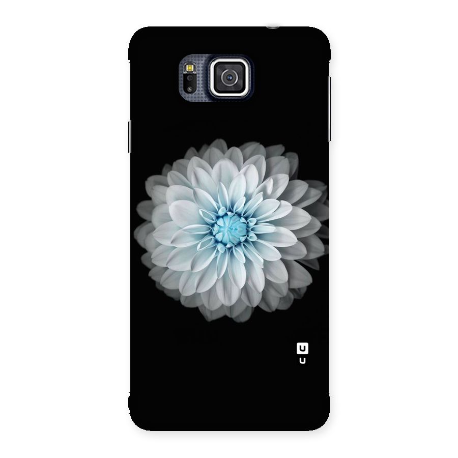 White Bloom Back Case for Galaxy Alpha
