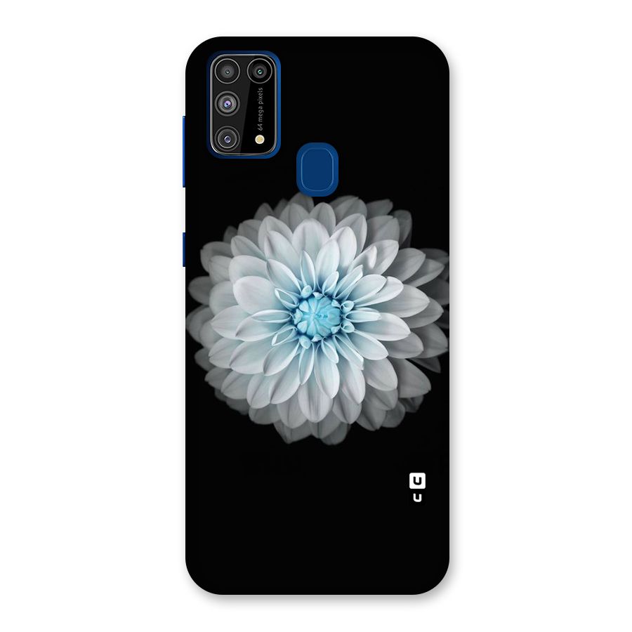 White Bloom Back Case for Galaxy F41