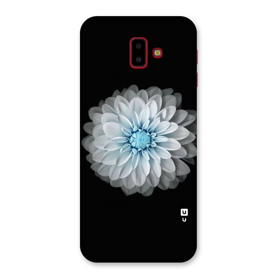 White Bloom Back Case for Galaxy J6 Plus