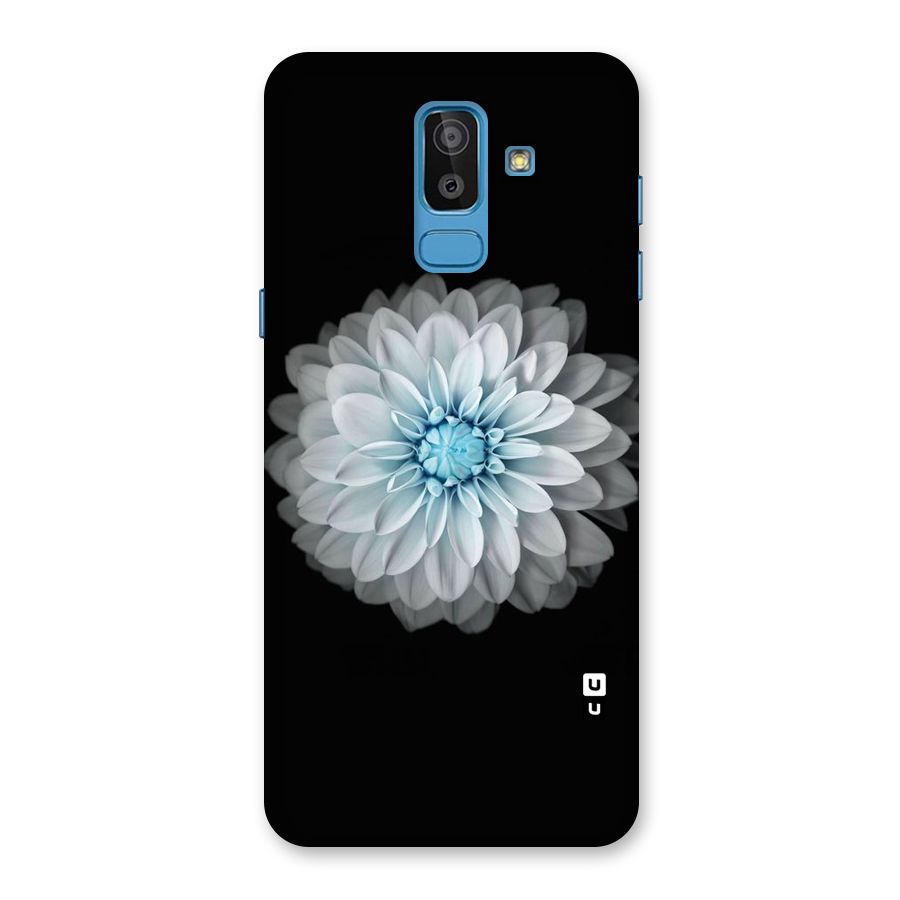 White Bloom Back Case for Galaxy J8